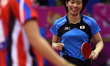 (140928) -- INCHEON, Sept. 28, 2014 () -- Ishikawa Kasumi (back) of Japan competes during...