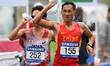 (140927) -- INCHEON, Sept. 27, 2014 () -- Wang Zhen (R) of China competes during the men's...