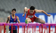 (140928) -- INCHEON, Sept. 28, 2014 () -- Xie Wenjun (R) of China competes during the men'...