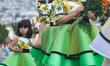 Madeira Flower Festival Parade 2018 in Funchal, the capital of Madeira Island.  The Flowe...