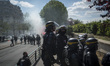 Rally against the reforms in education and  the privatisation of the railways. Paris, 03/0...
