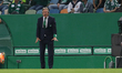 Sporting's head coach Jorge Jesus from Portugal reacts during the Primeira Liga football m...