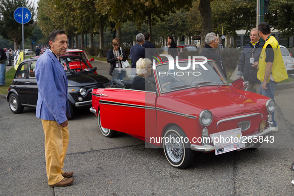 Two hundred 500, the car that marked a chapter in the history of the automobile in Italy, returned to his hometown for the first internation...