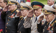 Veterans of Second World War during the celebrations of 9th May in Sevastopol, Ukraine, on...