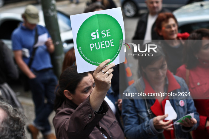 Madrid: protest during the General Meeting