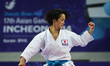 (141002) -- INCHEON, Oct. 2, 2014 () -- Shimizu Kiyou of Japan competes during the women's...