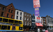 A view of Pro-Choice and Pro-Life posters on Dame Street, seen ahead of the referendum in...