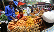 Bangladeshi vendor sells Iftar's items at chawkbazar in the capital Dhaka, Bangladesh on t...