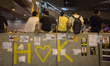 Pro-Democracy protesters gather in Central Hong Kong district on Oct.4 2014.The tension in...