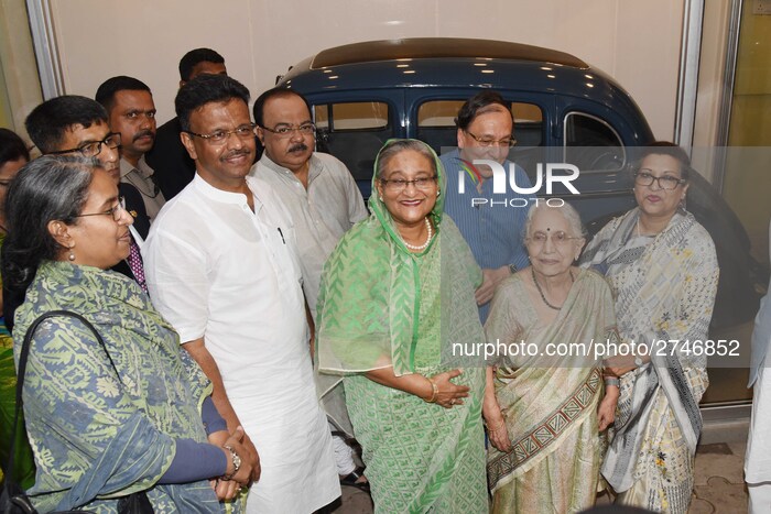 Bangladesh Prime Minister Sheikh Hasina Visits Netaji Bhawan In Kolkata