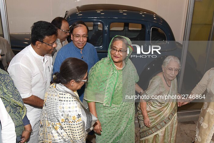 Bangladesh Prime Minister Sheikh Hasina Visits Netaji Bhawan In Kolkata
