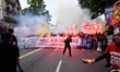 Tens of thousands of people (31,700) marched Saturday throughout France at the unprecedent...