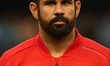 Diego Costa of Spain prior the International friendly football match between Spain and Sui...