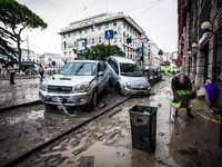 At least one person died when flash floods swept through the northwestern Italian city of Genoa on Thursday night, on October 11, 2014. Shop...