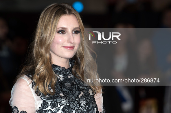 Laura Carmichael attends the screening of 'Madame Bovary' at The Odeon West End, Leicester Square, London, England, UK as part of the London...