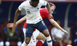 Group C France v Denmark - FIFA World Cup Russia 2018Thomas Lemar (France) and Christian...