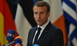 French President Emmanuel Macron arrives at The European Council summit in Brussels on Jun...