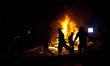 Istanbul (Turkey) - June 2, 2013 - Demonstrations in Besiktas Taksim on the 6th straight d...
