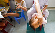Peace Village ward at Tu Du Hospital in Ho Chi Minh City, Vietnam is home for children wit...
