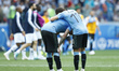 France v Uruguay - Quarter-finals FIFA World Cup Russia 2018Diego Laxalt (Uruguay) comfor...