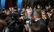 Jacek Majchrowski, the Mayor of Kraków, during his ICE visit, speaks to media in front of...