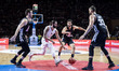 Ricky Rubio from Spain of Utah Jazz defended by Marc Gasol from Spain of Memphis Grizzlies...