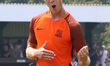 Sam Barratt of Southend United celebrates his goalduring Friendly match between Great Wak...