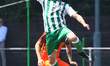 Billy Johnson  of Great Wakering Rovers (Green)during Friendly match between Great Wakeri...