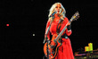 Musician Nancy Wilson of Heart performs in concert as part of the San Antonio Stock Show &...
