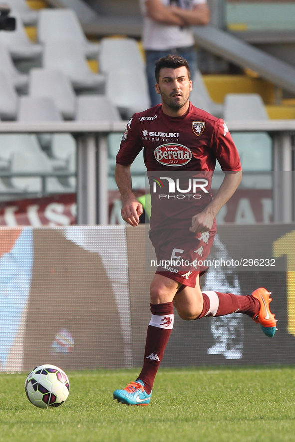 Torino defender Cesare Bovo (5) in action during the Serie A football match n.7 TORINO - UDINESE on 19/10/14 at the Stadio Olimpico in Turin...