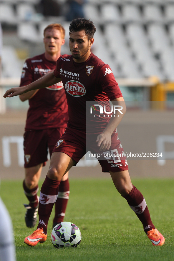 Torino midfielder Juan Sanchez Mino (28) in action during the Serie A football match n.7 TORINO - UDINESE on 19/10/14 at the Stadio Olimpico...