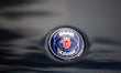 A Saab car is seen in the streets of Munich. Saab Automobile AB was a manufacturer of auto...