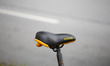 A bike of oBike is seen in the streets of Munich. oBike is a Singaporean stationless bicyc...