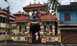 Karakkamandapam Shiva Temple in the city of Thiruvananthapuram (Trivandrum), Kerala, India...