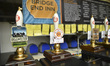Visitors are seen at the CAMRA (Campaign for Real Ale) Great British Beer festival at Olym...