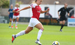 Beth Mead of Arsenal  in actionduring FA Continental Tyres Cup  match between Arsenal and...
