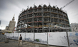 The rebuilding of the iconic Rotunda building is seen in Warsaw, Poland on August 26, 2018...