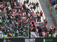 Palermo Supporters during the Serie A football match n.8 JUVENTUS - PALERMO on 26/10/14 at the Juventus Stadium in Turin, Italy.  (