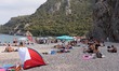 View on a summer day in Antalya, Turkey, on 27 August 2018. Antalya is one of the common p...