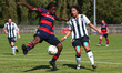 L-R Sue Kumanning of Queens Park Rangers Women and Sharna Giordani of Gillingham Ladiesdu...
