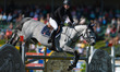 Vanessa Mannix of Canada riding Chemas during the ATCO Founders Classic individual jumping...