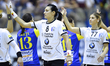CSM Bucharest's Cristina Neagu during Women's Handball Romanian First League match between...