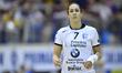 CSM Bucharest's Andrea Lekic during Women's Handball Romanian First League match between C...