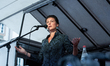 The faction leader of Die LINKE (the left) in the German Parliament (Bundestag) Sahra Wage...