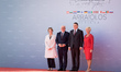 President of Germany Frank-Walter Steinmeier and his wife Elke Budenbender, President of L...