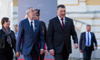 President of Austria Alexander Van der Bellen and his wife  Doris Schmidauer, President of...