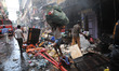 A major fire broke out India  Biggest Wholesale market --Bagree  Market  in Kolkata  in th...