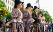 September 23rd, Munich. World-famous procession on the first Sunday of the Oktoberfest. A...
