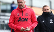William Kirk Assistant Manager of Manchester United Women FCduring Women's Super League T...