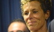 Andrea Constand attends a press conference on September 25, 2018 in Norristown, Pennsylvan...